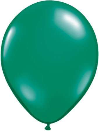 emerald green balloon