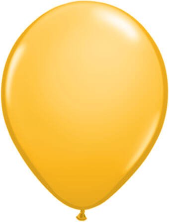 goldenrod balloon