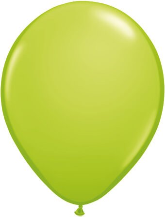 lime green balloon