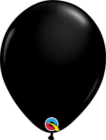 onyx black balloon
