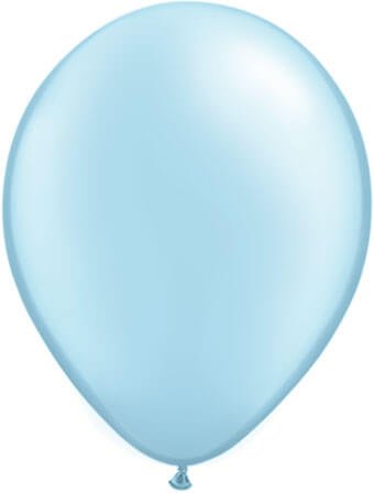 light blue balloon