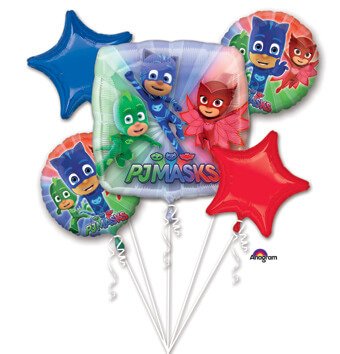 pj masks balloon bouquet