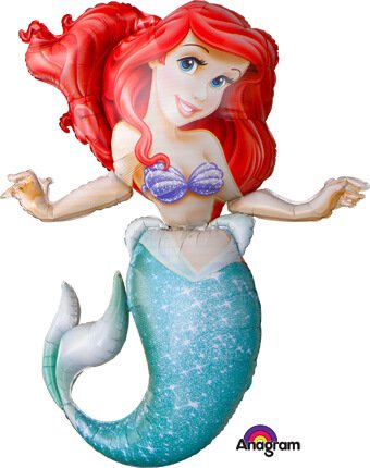 life sized little mermaid balloon