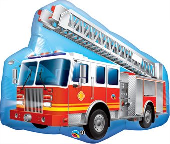 firetruck balloon
